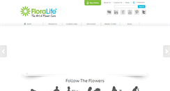 Desktop Screenshot of floralife.com